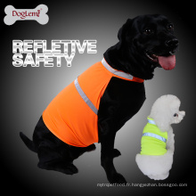 Vente en gros réfléchissant chasse sécurité chien nylon Gilet